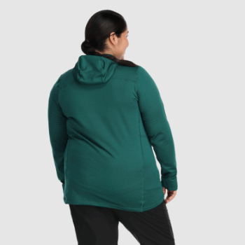 Outdoor Research Vigor Mujer Cremallera Completa Sudadera Con Capucha-plus Treeline