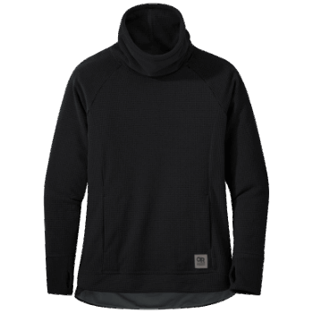 Outdoor Research Mujer Trail Mix Capucha Pullover-plus Negro