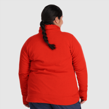 Outdoor Research Jersey Con Capucha Y Mezcla De Frutos Secos Para Mujer, Arándano Rojo