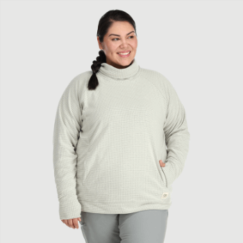 Outdoor Research Jersey Con Capucha Y Mezcla De Senderos Para Mujer, Además De Arena