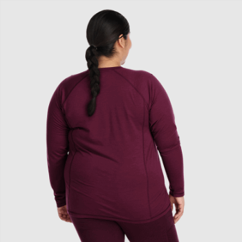 Outdoor Research Mujer Alpine Onset Merino 150 Crew-plus Kalamata