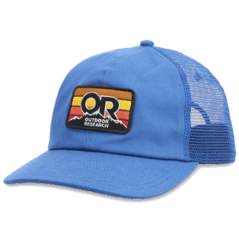 Gorra Con Parche De Rayas De Defensor De La Investigación Al Aire Libre Azul Clásico