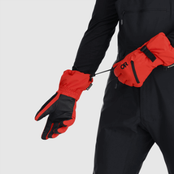 Outdoor Research Men's Revolution Ii Gore-tex Guantes Arándano