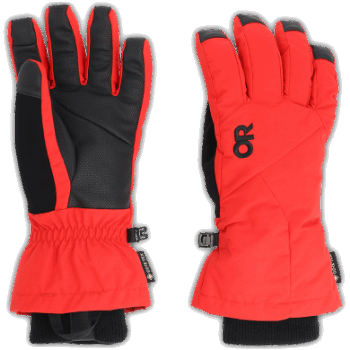 Outdoor Research Men's Revolution Under Cuff Gore-Tex Guantes Cranberry