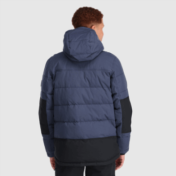 Outdoor Research Parka Del Campo Para Hombre Azul Marino/negro
