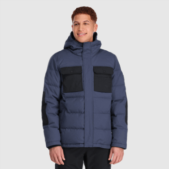 Outdoor Research Parka Del Campo Para Hombre Azul Marino/negro