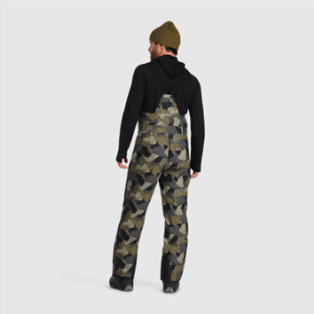 Baberos Para Hombre Snowcrew De Outdoor Research Loden Camo/black