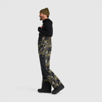 Baberos Para Hombre Snowcrew De Outdoor Research Loden Camo/black