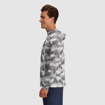 Sudadera Con Capucha Con Estampado De Eco Para Hombre De Investigación Al Aire Libre Camo De Nieve