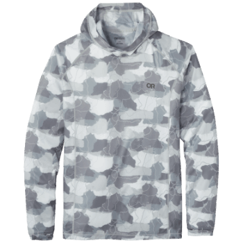 Sudadera Con Capucha Con Estampado De Eco Para Hombre De Investigación Al Aire Libre Camo De Nieve