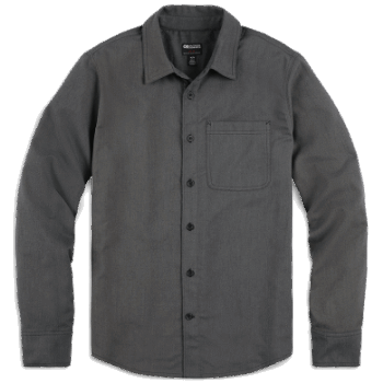 Camisa De Franela Kulshan Para Hombre De Investigación Al Aire Libre Peltre