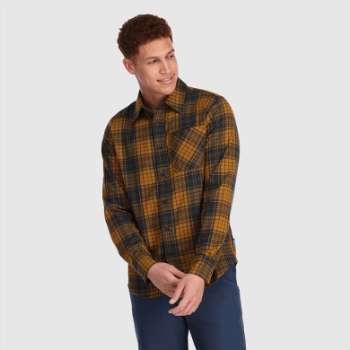 Camisa De Franela Kulshan Para Hombre De Investigación Al Aire Libre Tapenade Plaid