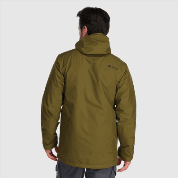 Parka Loden 3 En 1 Para Hombre De Investigación Al Aire Libre