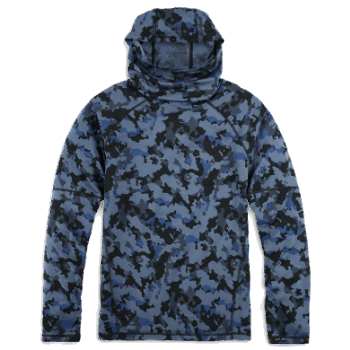 Outdoor Research Alpine Onset Merino 150 Sudadera Con Capucha Para Hombre Camo Azul Marino
