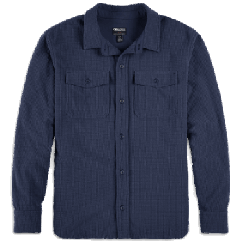 Chaqueta De Camisa De Mezcla De Senderos Para Hombres De Investigación Al Aire Libre Azul Marino