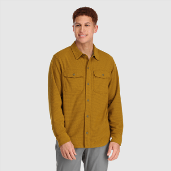Outdoor Research Men's Trail Mix Camisa Chaqueta Tapenade