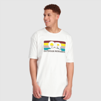 Camiseta Blanca De Rayas De Investigación O Defensor Al Aire Libre