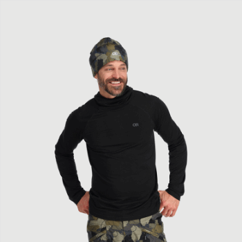Outdoor Research Coldfront Gorro De Plumón Negro