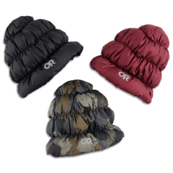 Outdoor Research Coldfront Gorro De Plumón Negro