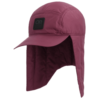 Gorra Negra Con Aislamiento De Frente Frío Para Investigación Al Aire Libre