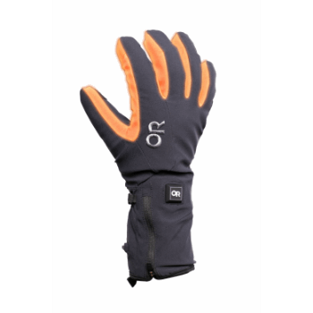Guantes Softshell Calefactables Sureshot Para Hombre De Investigación Al Aire Libre, Negros